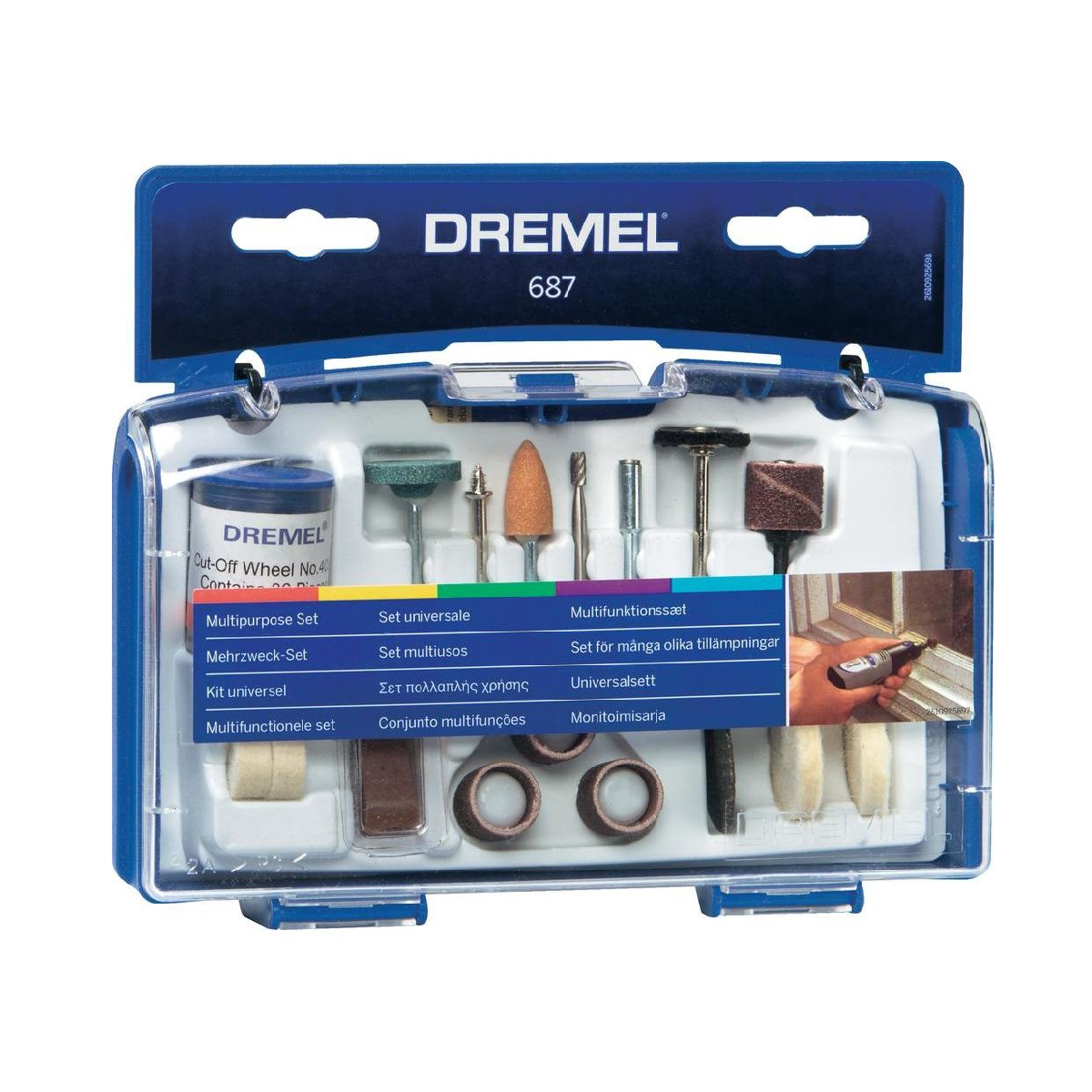 Dremel Multi Purpose Accessory Set (687) 52PC/Set